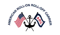 american roll-on-roll-off logo